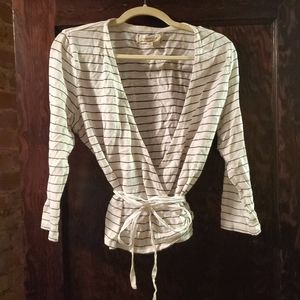 Wrap Around Tie Crop Top